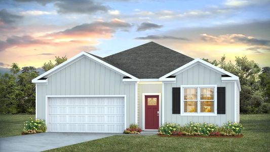 New construction Single-Family house 1765 Travor St, Navassa, NC 28451 plan Cali - image