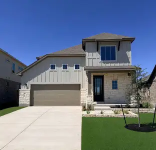 New construction Single-Family house 404 Amista Dr, Liberty Hill, TX 78642 plan Travis - image