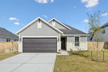 New construction Single-Family house 6707 Alejandro Pl, Cove, TX 77523 plan Barrett - image