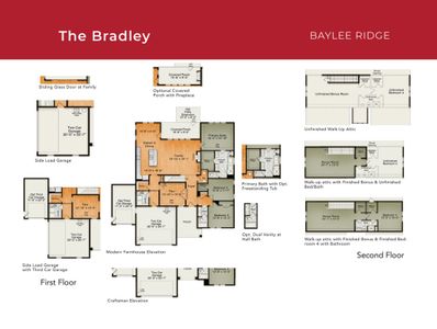 New construction Single-Family house 20 W Amber Oak Dr, Selma, NC 27576 plan The Bradley - image 5