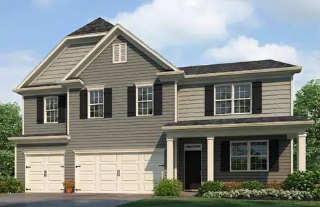 New construction Single-Family house 268 Grandview Dr, Dawsonville, GA 30534 plan Mansfield - image