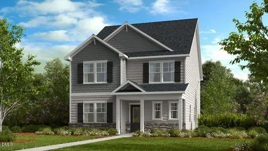 New construction Single-Family house 740 Bolera Rd, Knightdale, NC 27545 plan Charlotte II - image