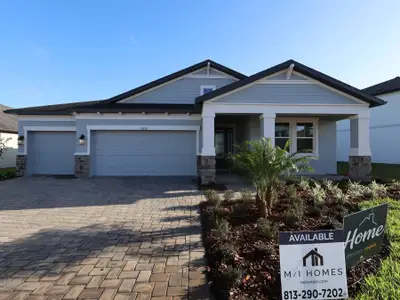 New construction Single-Family house 31170 Hayman Lp, Wesley Chapel, FL 33545 plan Corina III - image