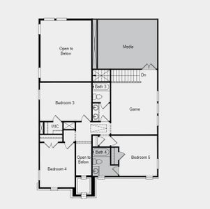 Structural options added:  Gourmet kitchen 2, media room, and bay windows at owner's suite.