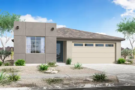 New construction Single-Family house 3732 S 241St Ave, Buckeye, AZ 85326 plan Sepia - image