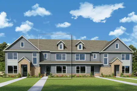 New construction Townhouse house 517 Emory Crossing Blvd, Hutto, TX 78634 plan The Butler - image