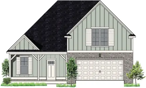 New construction Single-Family house 8686 Lawson Dr, Nashville, TN 37013 plan Oxford - image