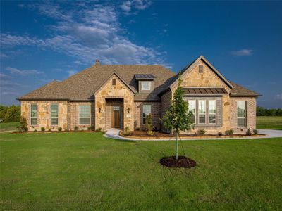New construction Single-Family house 2347 Delegation Ln, Nevada, TX 75173 plan Castleberry - image