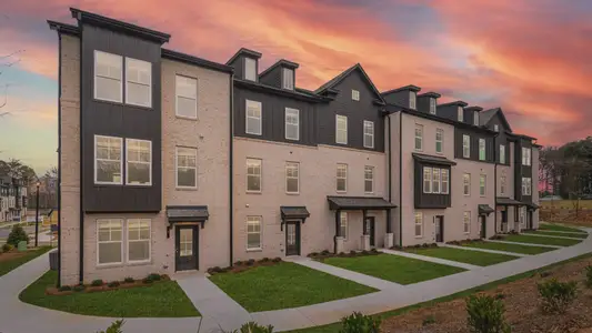 New construction Townhouse house 441 Breccia Run, Mcdonough, GA 30253 Landon- photo 0