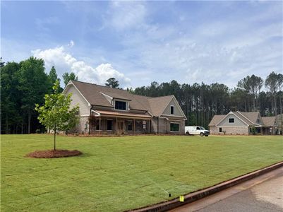 New construction Single-Family house 619 Shepherds Xing, Oxford, GA 30054 plan (GA) Bentley A.2 3 Side Entry - image
