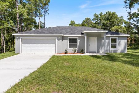 New construction Single-Family house 8840 N Paradisea Drive, Citrus Springs, FL 34433 - photo 0