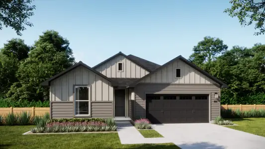 New construction Single-Family house 271 Ezekiel St, Kyle, TX 78640 plan 4015 - image