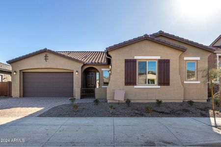 New construction Single-Family house 21673 E Roundup Way, Queen Creek, AZ 85142 Pinecrest- photo 1 1