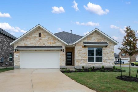 New construction Single-Family house 9820 Serene Bliss Ln, Buda, TX 78610 plan Manchester II - image