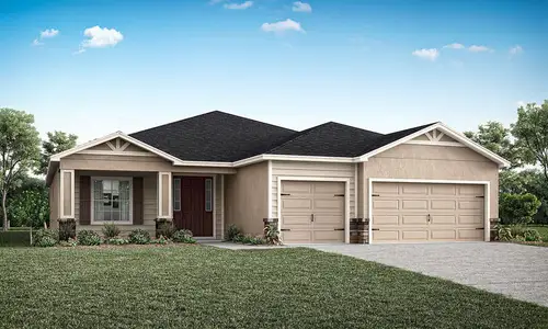 New construction Single-Family house 5978 Freshwater Canyon Dr, St. Cloud, FL 34771 plan Westin II - image