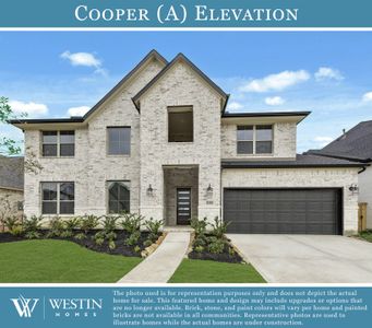 New construction Single-Family house 10618 Dina Yellow Dr, Cypress, TX 77433 plan The Cooper - image