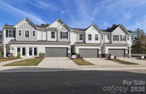New construction Townhouse house 2011 Bayou Trace Dr, Charlotte, NC 28262 - image