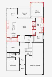 First Floorplan - Representative Photo