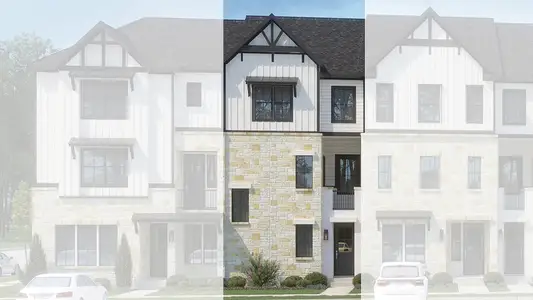 New construction Townhouse house 916 Meadowcrest Dr, Plano, TX 75075 plan Liberty - image