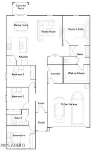 New construction Single-Family house 4604 E Shasta Dr, San Tan Valley, AZ 85143 plan Belmont Plan 4069 - image