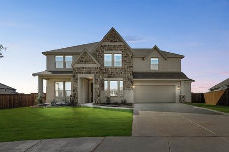 New construction Single-Family house 2620 Veranda Wy, Mansfield, TX 76084 Bellflower II- photo 0