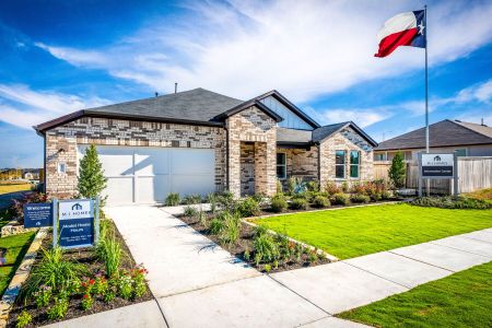 New construction Single-Family house 13305 Eppright Trce, Manor, TX 78653 plan Hawkins - image
