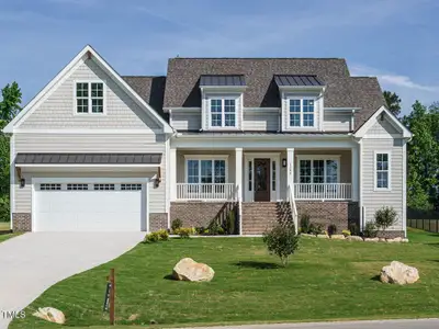 New construction Single-Family house 1233 Azalea Garden Cir, Raleigh, NC 27603 Magnolia- photo 0