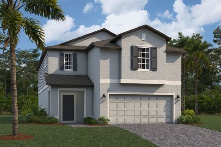New construction Single-Family house 12979 Castle Oaks Dr, Hudson, FL 34669 plan Bali - image