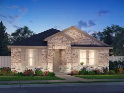 New construction Single-Family house 141 Maple Hedge Rd, Hutto, TX 78634 plan The Coronado (740) - image
