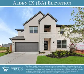 New construction Single-Family house 135 Pinyon Pine Dr, Bastrop, TX 78602 plan The Alden IX - image