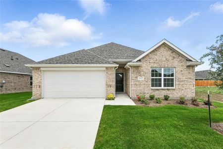 New construction Single-Family house 112 Patrick Henry Dr, Venus, TX 76084 Landmark Series - Blanton- photo 0