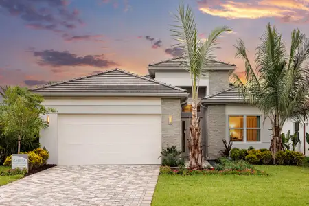 New construction Single-Family house 32630 Neroli St, Wesley Chapel, FL 33543 plan Isabella - image