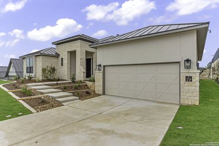 New construction Single-Family house 72 Monarca Blvd, Boerne, TX 78006 Trento- photo 0