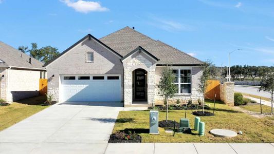 New construction Single-Family house 1821 Walnut Grove Bnd, Leander, TX 78641 The Salinger- photo 0