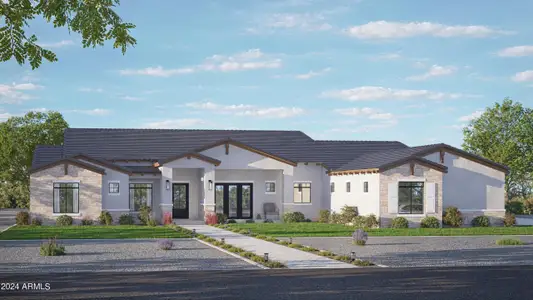 New construction Single-Family house 3734 E Weston Ln, San Tan Valley, AZ 85140 - image