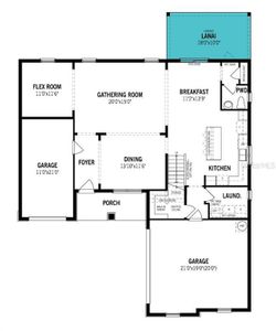 Pensacola Floorplan - First Floor