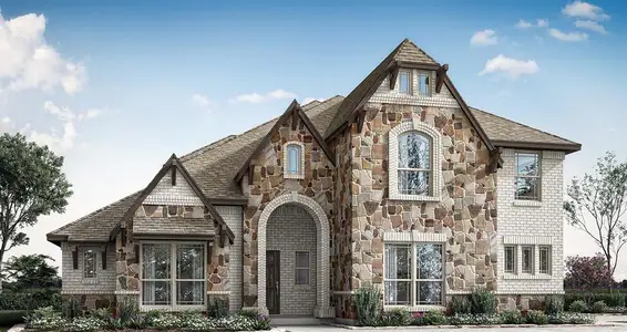New construction Single-Family house 1133 Windy Vista Dr, Midlothian, TX 76065 plan Carolina IV - image
