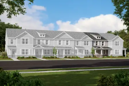 New construction Townhouse house 5221 Wyes Oak Ln, Charlotte, NC 28269 plan Murphy - image