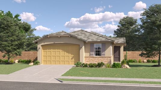 New construction Single-Family house 36340 W Giallo Ln, Maricopa, AZ 85138 Barbaro Plan 3570- photo 0