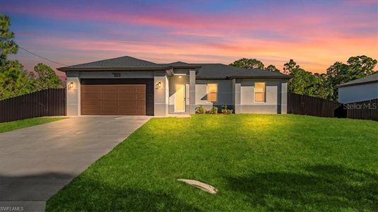 New construction Single-Family house 759 Silverstar Ave S, Lehigh Acres, FL 33974 - image