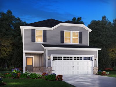 New construction Single-Family house 793 Red River Dr, Garner, NC 27529 plan Roswell - image