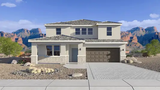 New construction Single-Family house 10030 S 23Rd Ln, Phoenix, AZ 85041 plan Miraval - image