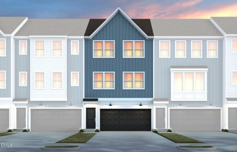 New construction Townhouse house 1008 Sparkling Water Wy, Durham, NC 27703 - image
