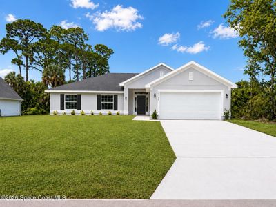 New construction Single-Family house 1809 Hazelton St Nw, Palm Bay, FL 32907 plan 1755 - image