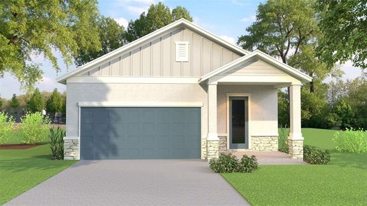 New construction Single-Family house 3808 Daybreak Run Lp, Spring Hill, FL 34609 - image