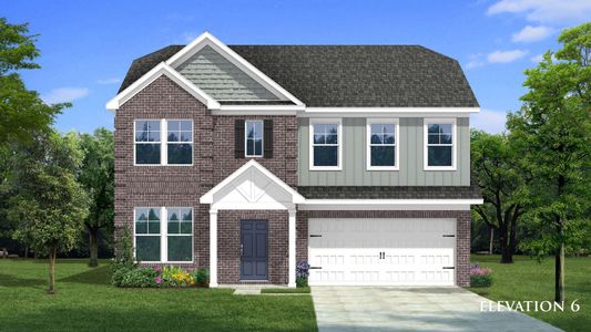 New construction Single-Family house 45 Geranium Ln, Covington, GA 30016 plan Horizon - image
