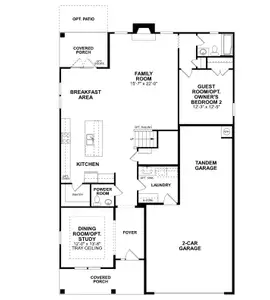 New construction Single-Family house 1303 Yellow Springs Dr, Huntersville, NC 28078 plan The Sonoma - image