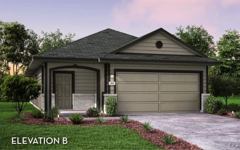 New construction Single-Family house 14119 Biscayne Trail, Conroe, TX 77303 Oak- photo 0