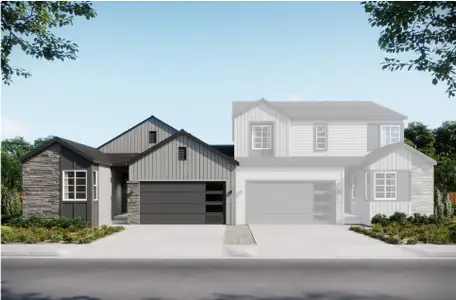 New construction Single-Family house 16423 Lone Wolf Pl, Parker, CO 80134 plan 1 - image