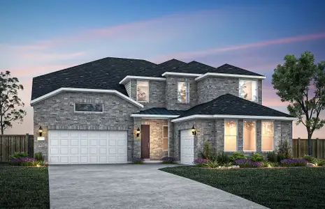 New construction Single-Family house 16401 Winnie Mae Bnd, Pflugerville, TX 78660 plan Gillett - image